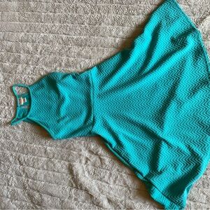 Turquoise Sleeveless Dress